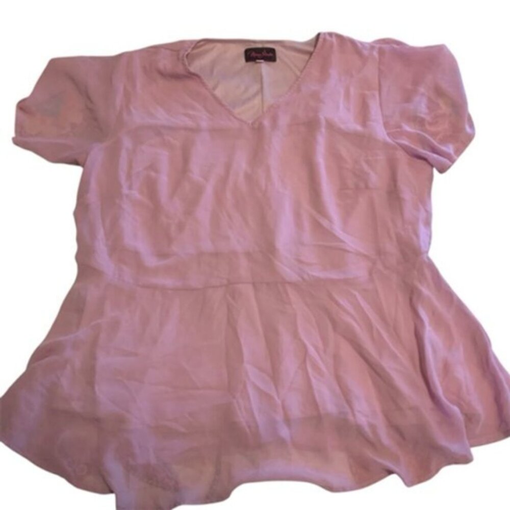 Plus Size Pink Women's Top by Hana Nikole Women’s Size 20